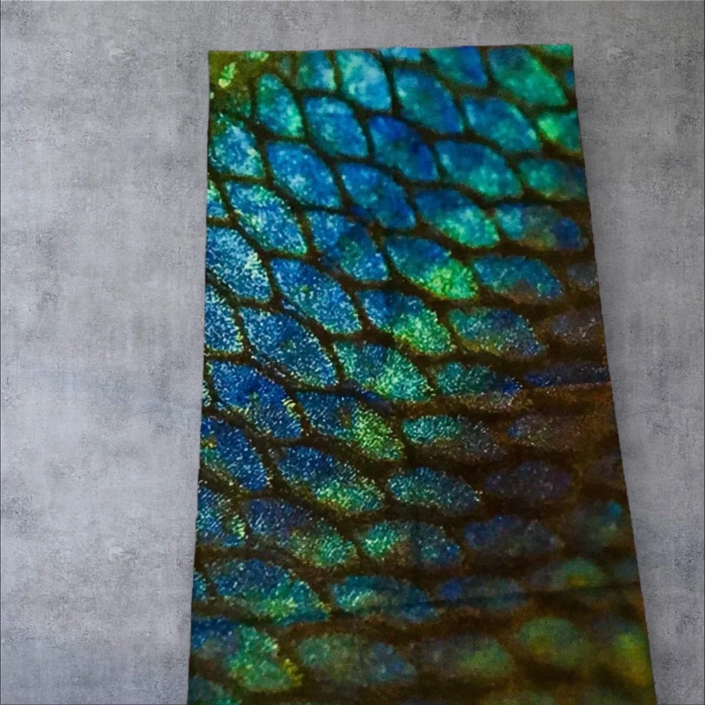 Mermaid Dragon Scale 16 n 1 Neck Gaiter Face Cover Dust Mask Rag